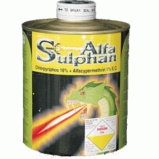 Alphasulphan-Chloropyriphos 16% + Alpha 1%EC Insecticides